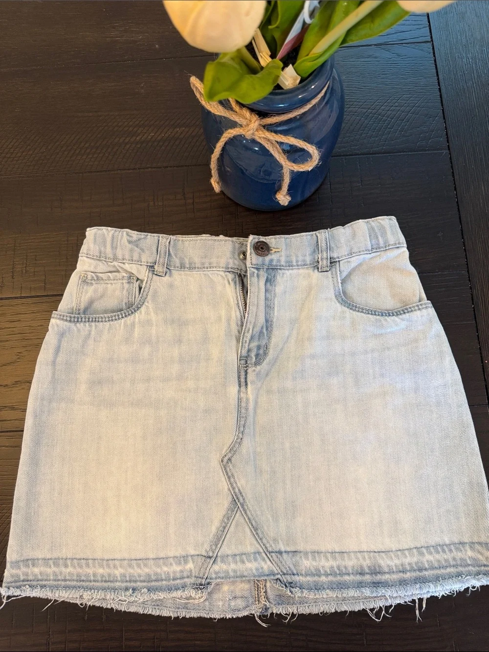 OshKosh B'gosh Light Blue Denim Mini Skirt